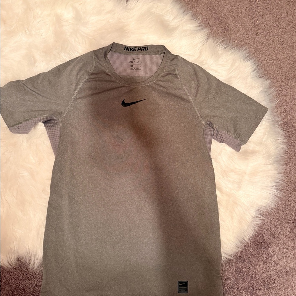 Nike Pro Dri-FIT Gray Tee